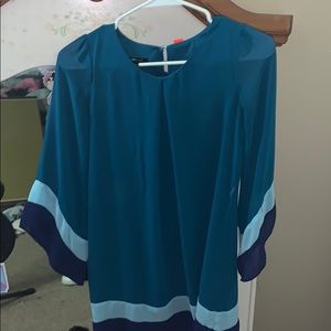 very cute children’s blue dress
